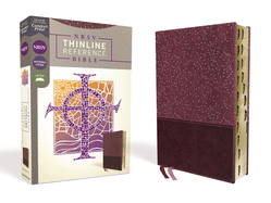 Nrsv, Thinline Reference Bible, Leathersoft, Burgundy, Indexed, Comfort Print