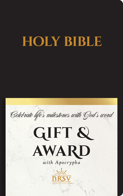 NRSV Updated Edition Gift & Award Bible with Apocrypha (Imitation Leather, Black) - National Council of Churches (Creator)