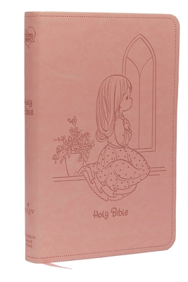 Nrsvce, Precious Moments Bible, Pink, Leathersoft, Comfort Print: Holy Bible - Catholic Bible Press