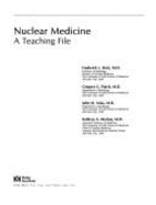 Nuclear Medicine: A Teaching File - Datz, Frederick L