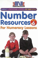 Number Resources for Numeracy Lessons: Year 6