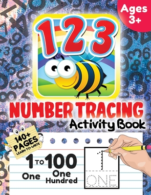 Number Tracing Activity Book: 140 Pages Learn to Write, Ages 3+ - Grace, Giulia