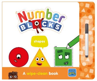 Numberblocks Shapes: A Wipe-Clean Book - Numberblocks, and Sweet Cherry Publishing