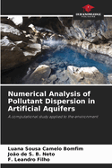 Numerical Analysis of Pollutant Dispersion in Artificial Aquifers