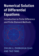 Numerical Solution of Differential Equations