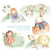 Nursery Rhyme Baby Shower Guest Book