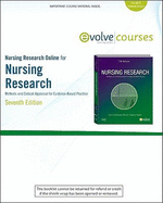 Nursing Research Online for Nursing Research (User's Guide and Access Code): Methods and Critical Appraisal for Evidence-Based Practice