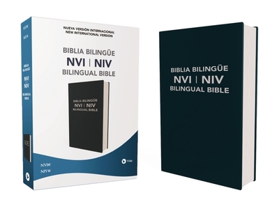 Nvi/NIV Bilingual Bible, Leathersoft, Blue - Nueva Versi?n Internacional
