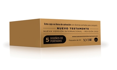 Nvi, Nuevo Testamento, Texto Revisado 2022, Tapa Rstica, Paquete Variado (50) - Nueva Versi?n Internacional, and Vida