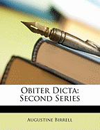 Obiter Dicta: Second Series