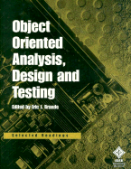 Object Oriented Analysis, Design and Testing - Braude, Eric J, Dr. (Editor)