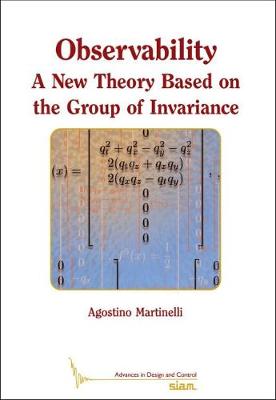 Observability: A New Theory Based on the Group of Invariance - Martinelli, Agostino