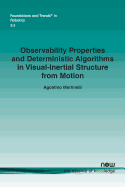 Observability Properties and Deterministic Algorithms in Visual-Inertial Structure from Motion