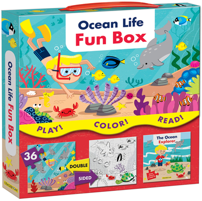 Ocean Life Fun Box: Includes a Storybook and a 2-In-1 Puzzle - Vallieres, Nathalie