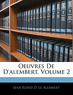 Oeuvres de D'Alembert, Volume 2