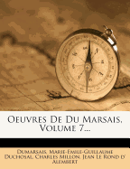 Oeuvres de Du Marsais, Volume 7...