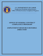 Office of Federal Contract Compliance Programs: Employment Resource Referral Directory