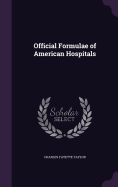 Official Formulae of American Hospitals