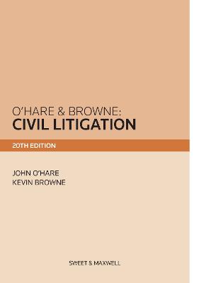 O'Hare & Browne: Civil Litigation - O'Hare, John, and Browne, Kevin