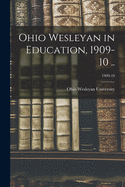 Ohio Wesleyan in Education, 1909-10 ..; 1909-10