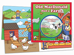 Old MacDonald Had a Farm Read & Sing Along Book and Music CD
