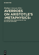On Aristotle's Metaphysics