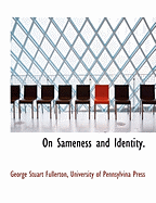 On Sameness and Identity