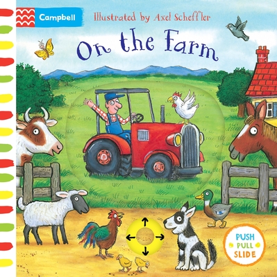 On the Farm: A Push, Pull, Slide Book - Books, Campbell