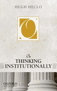 On Thinking Institutionally
