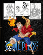 One Piece Coloring Book: Black Edition New Coloring Pages Filled With One Piece Jumbo Characters. Perfect For Kids / Adults