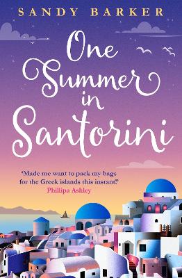 One Summer in Santorini - Barker, Sandy