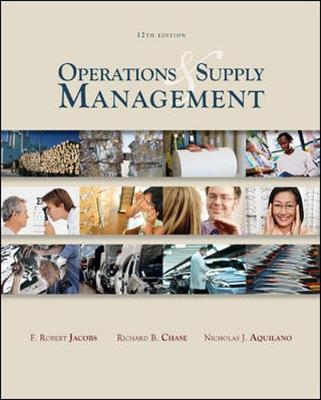 Oper Supply Mgmt - Jacobs, F Robert