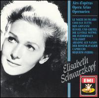 Opera Arias - Elisabeth Grmmer (soprano); Elisabeth Schwarzkopf (soprano); Karl Schmitt-Walter (baritone)