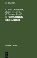 Operations Research: Eine Einfhrung in Die Unternehmensforschung