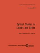 Optical Studies in Liquids and Solids - Skobel tsyn, D. V. (Editor)