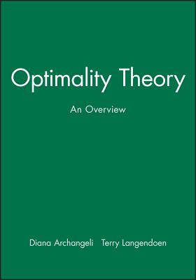Optimality Theory - Archangeli, Diana (Editor), and Langendoen, Terence (Editor)