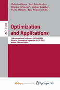 Optimization and Applications: 13th International Conference, OPTIMA 2022, Petrovac, Montenegro, September 26-30, 2022, Revised Selected Papers