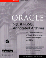 Oracle SQL & PL/SQL Annotated Archives - Loney, Kevin, and Carmichael, Rachel