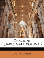 Orazioni Quaresimali, Volume 2