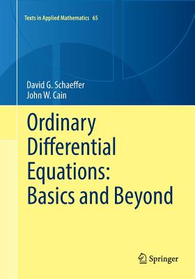 Ordinary Differential Equations: Basics and Beyond - Schaeffer, David G, and Cain, John W