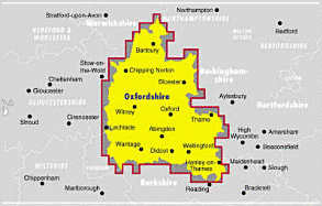 Ordnance Survey Oxfordshire Street Atlas