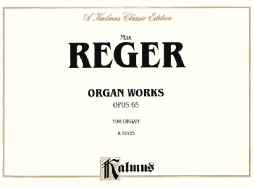 Organ Works, Op. 65: Comb Bound Book