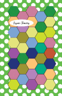 Organic Chemistry: Hexagon Paper (Large) 0.5 Inches (1/2) 100 Pages (5.06x 7.81) White Paper, Hexes Radius Honey Comb Paper, Hexagonal Graph, Biochemistry, Science Notebooks, Composition Notebook for Game Maps Grid Mats