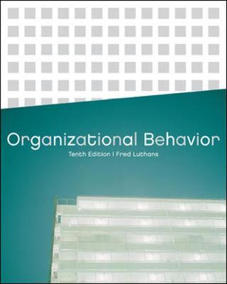 Organizational Behavior - Luthans, Fred, and Luthans Fred