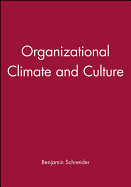Organizational Climate and Culture