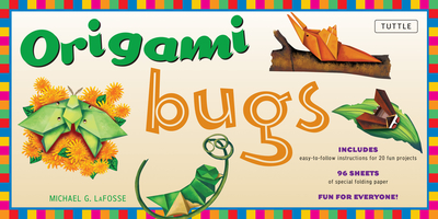Origami Bugs Kit: Kit with 2 Origami Books, 20 Fun Projects and 98 Origami Papers: This Origami for Beginners Kit Is Great for Both Kids and Adults - Lafosse, Michael G
