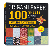 Origami Paper 100 Sheets Washi Patterns 6 (15 Cm)