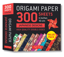 Origami Paper 300 Sheets Japanese Designs 4" (10 CM): Tuttle Origami Paper: High-Quality Double-Sided Origami Sheets Printed with 12 Different Designs