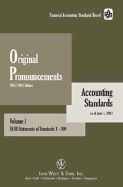 Original Pronouncements, Volumes I, II, III: FASB Statements of Standards 1?150, AICPA Pronouncements & FASB Interpretations, Concepts Statements, Technical Bulletins & Topical Index/Appendixes - Financial Accounting Standards Board (FASB)