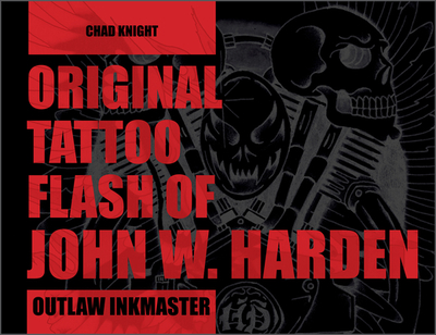 Original Tattoo Flash of John W. Harden: Outlaw Ink Master - Knight, Chad